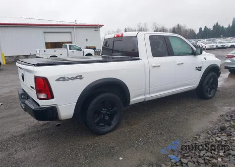 2019 Ram 1500 Classic Warlock 4X4 6'4 Box from USA, damaged, VIN 1C6RR7GG6KS683037